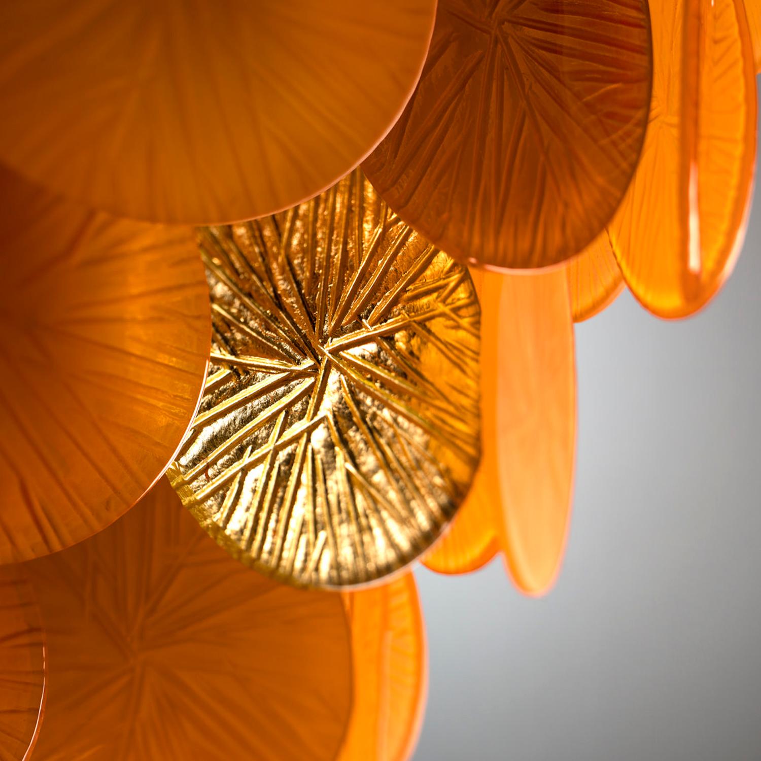 Art Deco Candy Chandelier For Sale