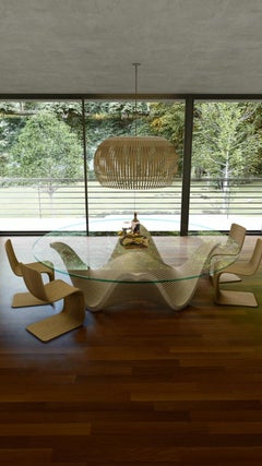 Candy Dining Table XLarge by Piegatto, une table contemporaine sculpturale