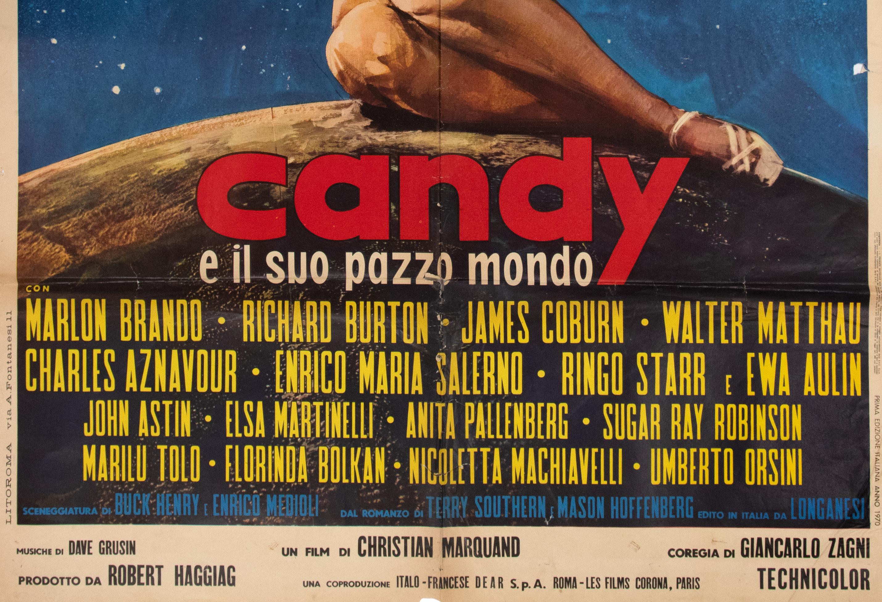 Candy e il suo Pazzo Mondo (Candy, 1968, Italy), 1968 In Good Condition For Sale In Roma, IT
