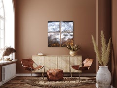 COTSWOLD MIST, Abstract, Earth Pigments, Enviromental art,  large art