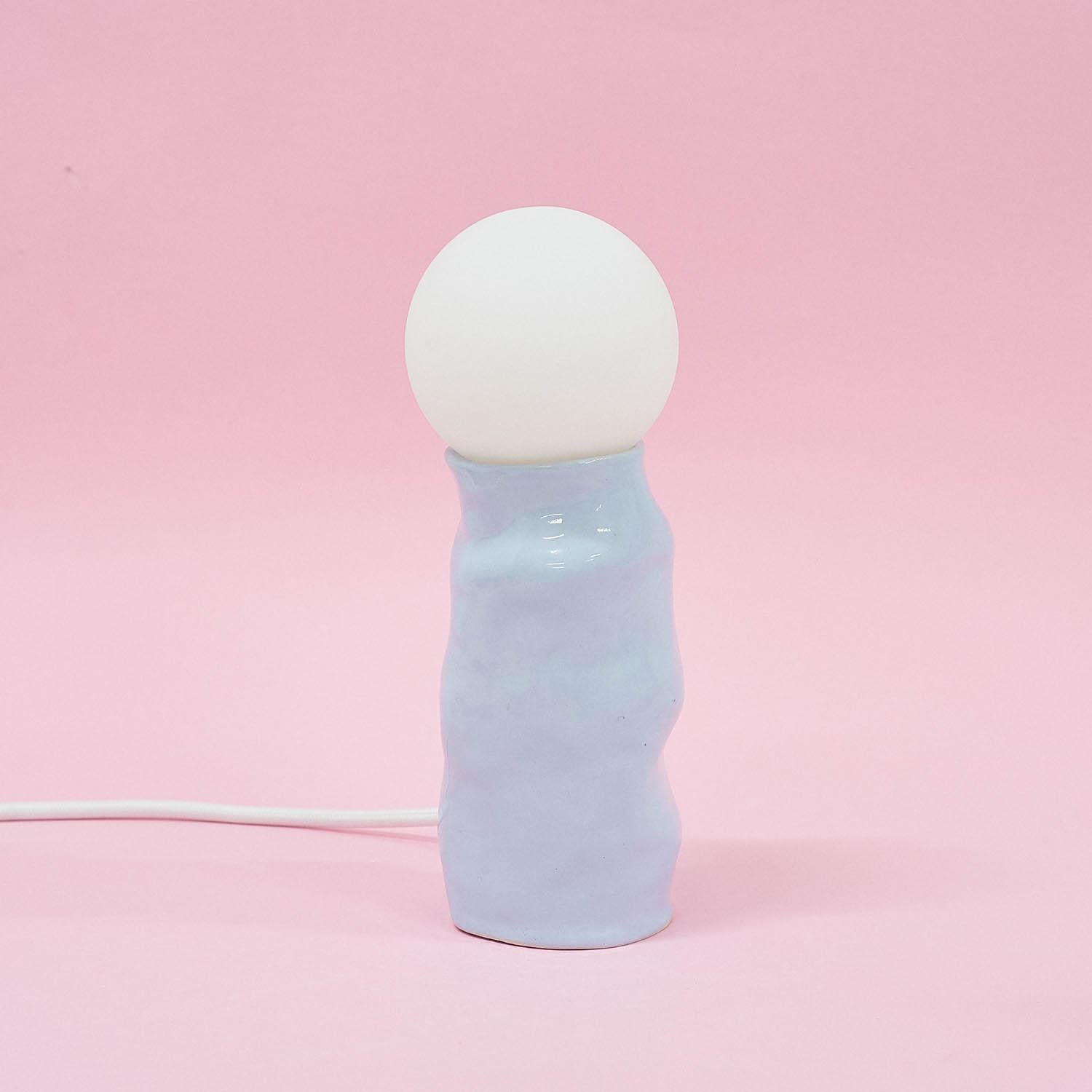 Glass Candy Lamp by Siup Studio For Sale