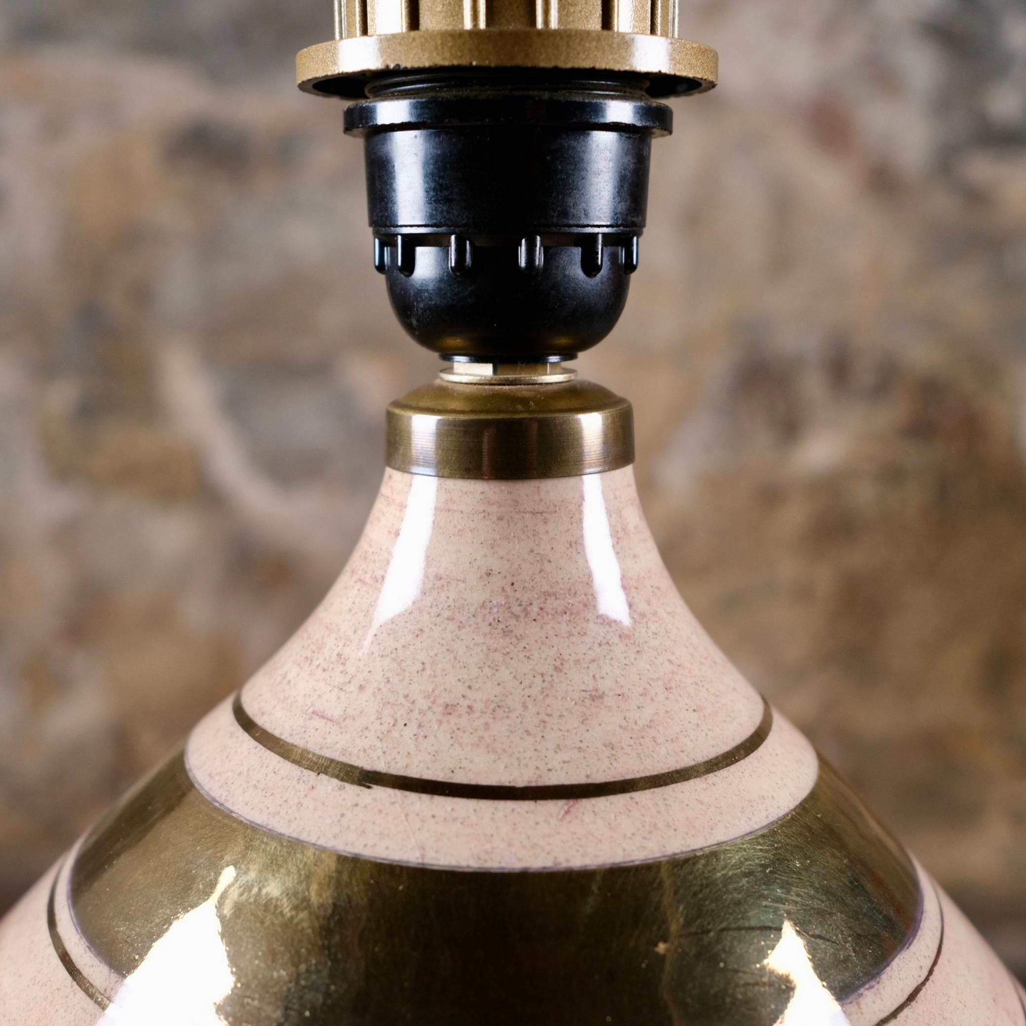 Candy-like ceramic lamp by Georges Pelletier for La Roue, Vallauris, 1970s 5