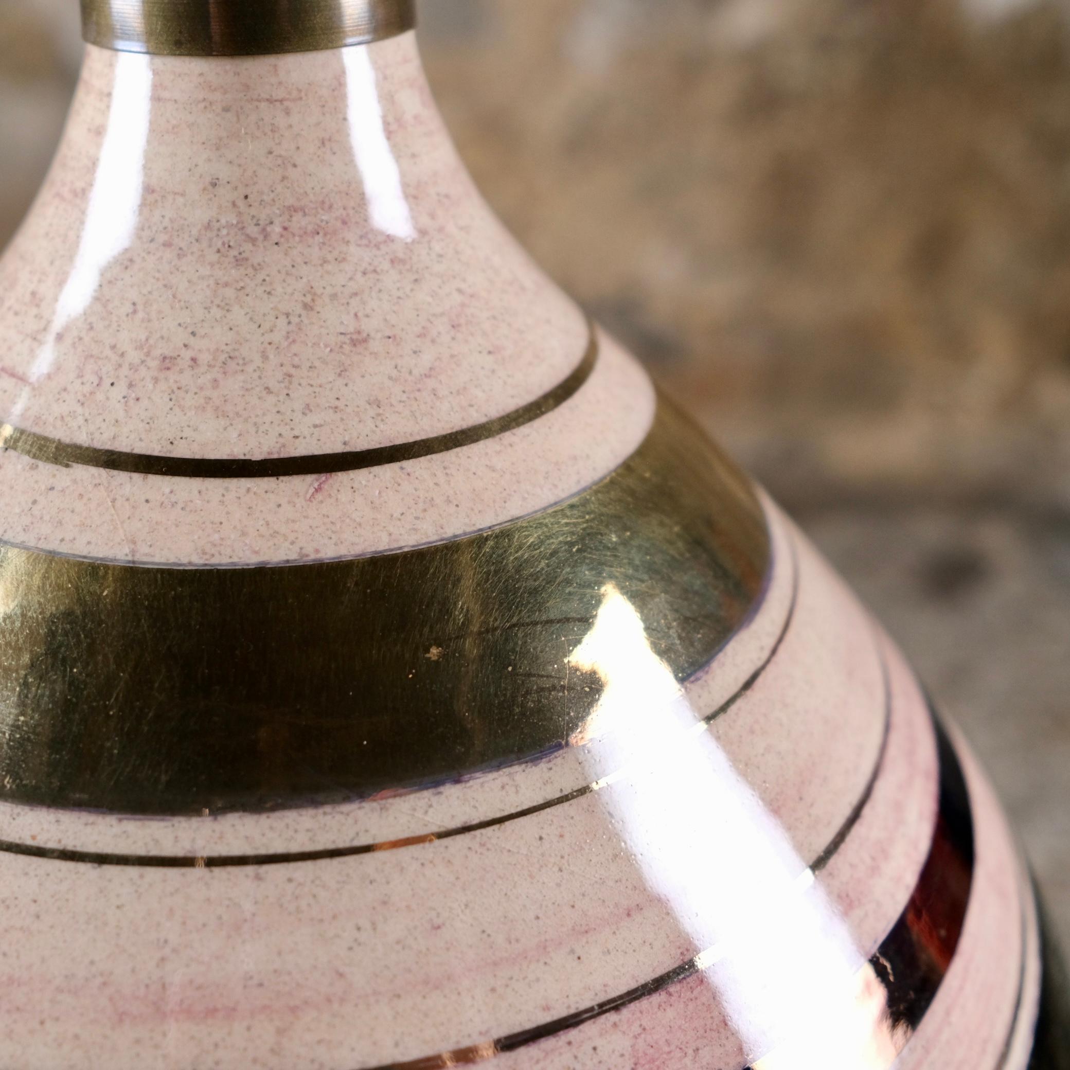 Candy-like ceramic lamp by Georges Pelletier for La Roue, Vallauris, 1970s 6