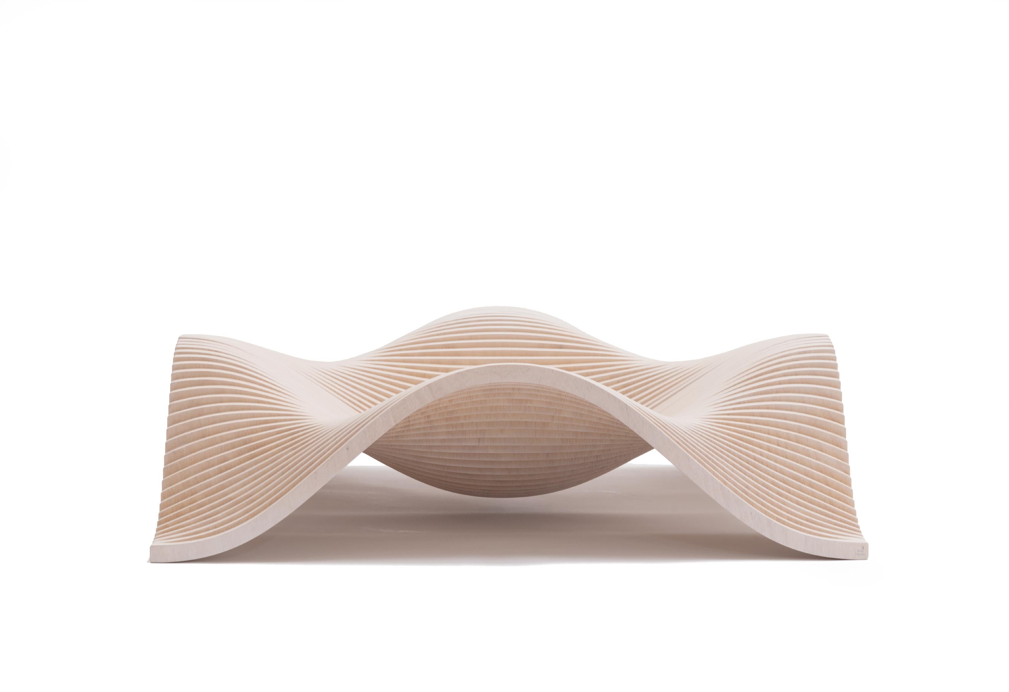 Laminé Medium Candy de Piegatto, une table basse sculpturale en vente