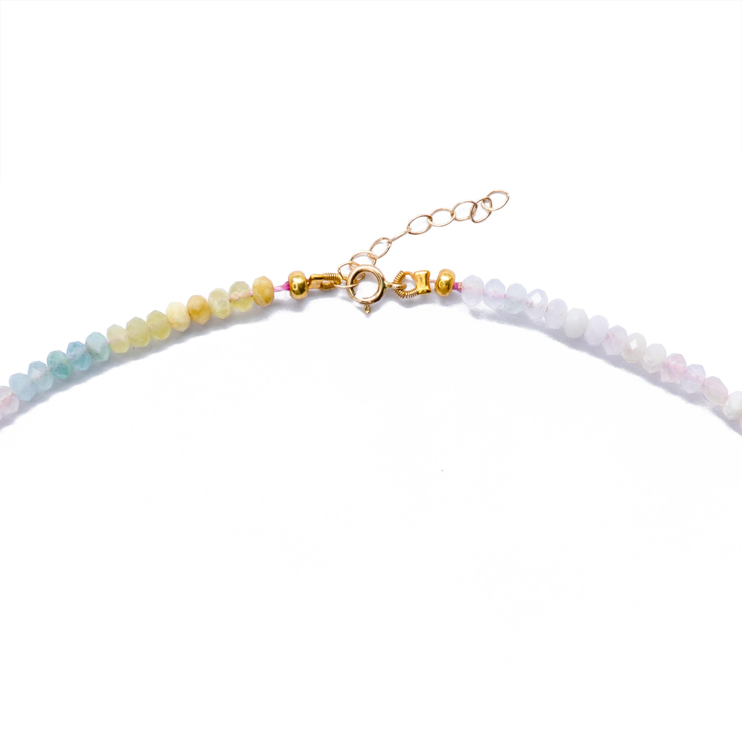Artigiano Collana di Morganite Candy - da Bombyx House in vendita