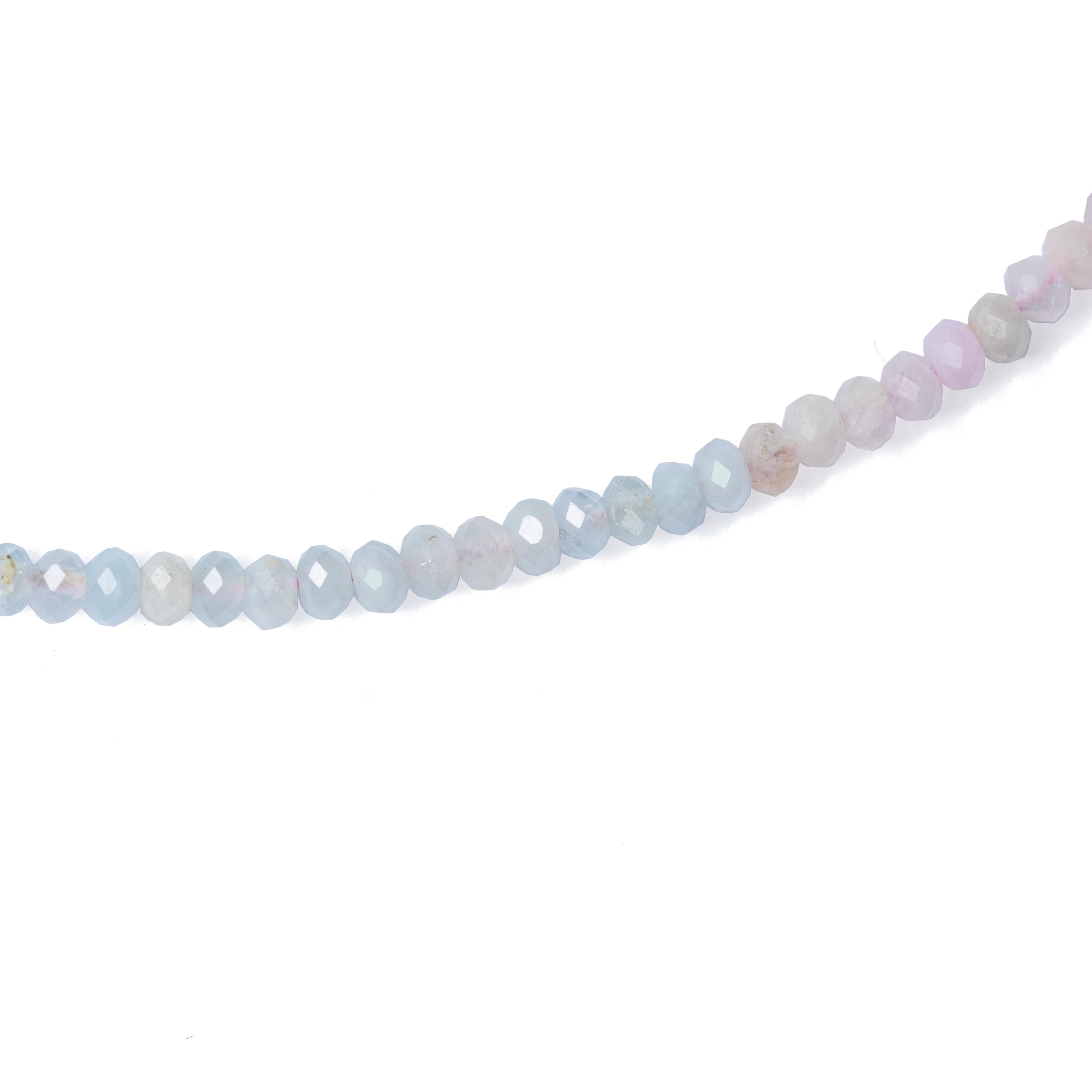 Candy Morganit-Halskette von Bombyx House (Perle) im Angebot