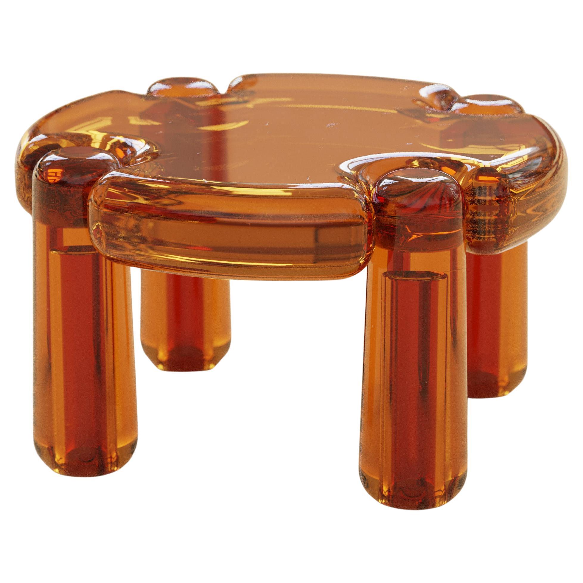 Candy Round Coffee Table by Luis Gimeno For Sale