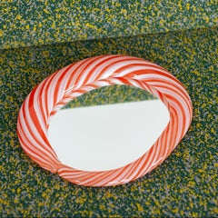 CANDY - wall mirror - red