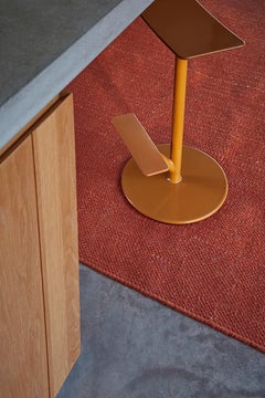 Candy Wrapper Rug_LivingXL_clay / Unique Award Winning Woven Rug by Jutta Werner