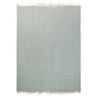 The Floor Is Lava - Deep Mint Line Shaped Rug by PLACéE For Sale at 1stDibs