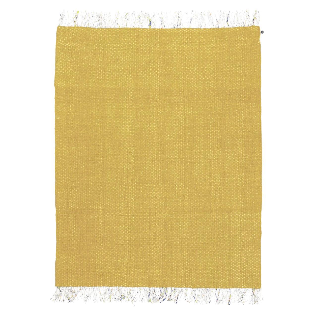Candy Wrapper Teppich_Dining_yellow/ Einzigartiger preisgekrönter gewebter Teppich von Jutta Werner