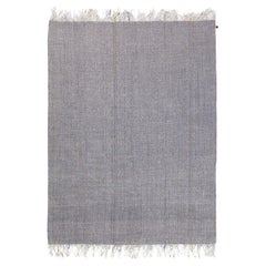 Candy Wrapper Rug_Dining_light gray / Award Winning Woven Rug by Jutta Werner