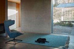 Candy Wrapper Rug_LivingL_arctic / Award Winning Woven Rug by Jutta Werner