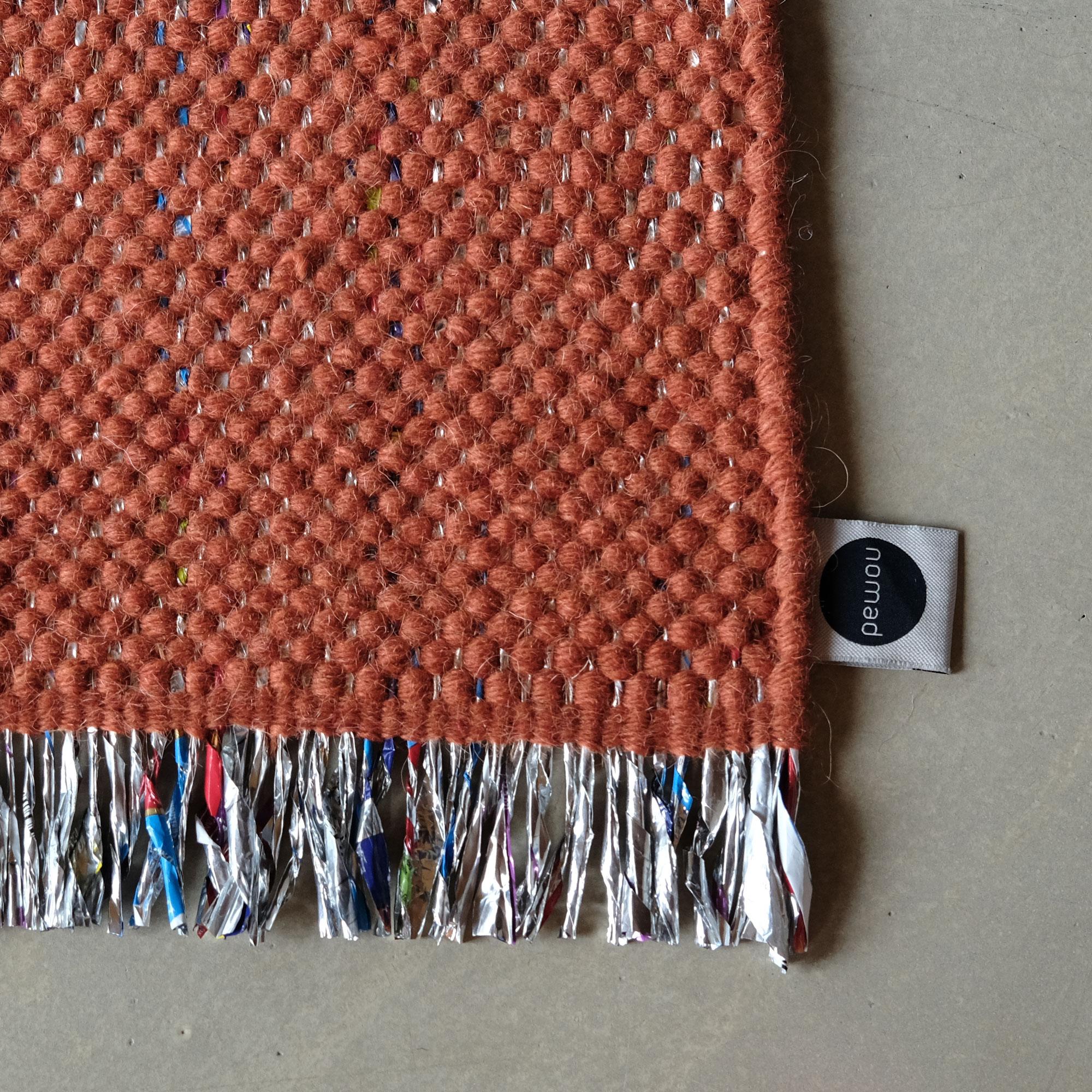 Tappeto Candy Wrapper_LivingL_clay / Tappeto unico e premiato tessuto da Jutta Werner In condizioni Nuovo in vendita a Hamburg, HH