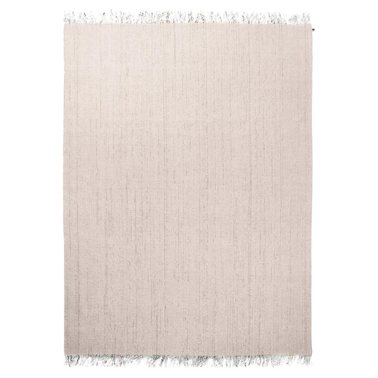 Candy Wrapper Rug_LivingXL_white sand / Award Winning Woven Rug by ...