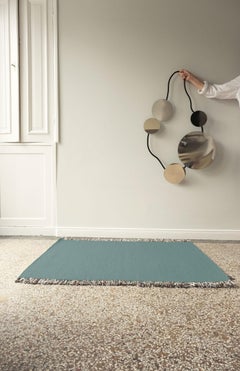 Candy Wrapper Rug_Mini_arctic / Award Winning Woven Rug by Jutta Werner