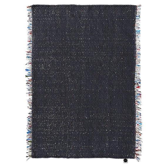 Candy Wrapper Rug_Mini_graphite / Unique Award Winning Woven Rug by Jutta Werner For Sale