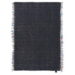 Candy Wrapper Rug_Mini_graphite / Unique Award Winning Woven Rug by Jutta Werner