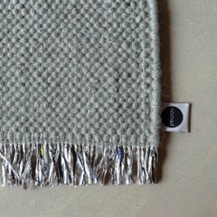 Candy Wrapper Rug_Mini_vetiver / Award Winning Woven Rug by Jutta Werner