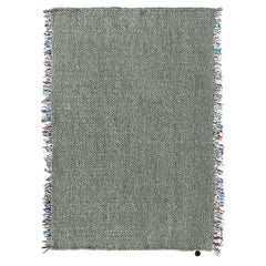 Candy Wrapper Rug_Mini_vetiver / Award Winning Woven Rug by Jutta Werner