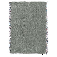 Candy Wrapper Rug_Mini_vetiver / Award Winning Woven Rug by Jutta Werner