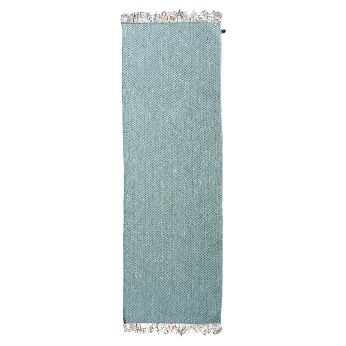 Candy Wrapper Rug_Runner_arctic / Award Winning Woven Rug by Jutta Werner For Sale
