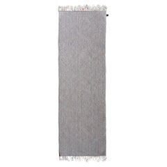 Tapis Candy Wrapper_Runner_gris clair / Tapis tissé primé de Jutta Werner