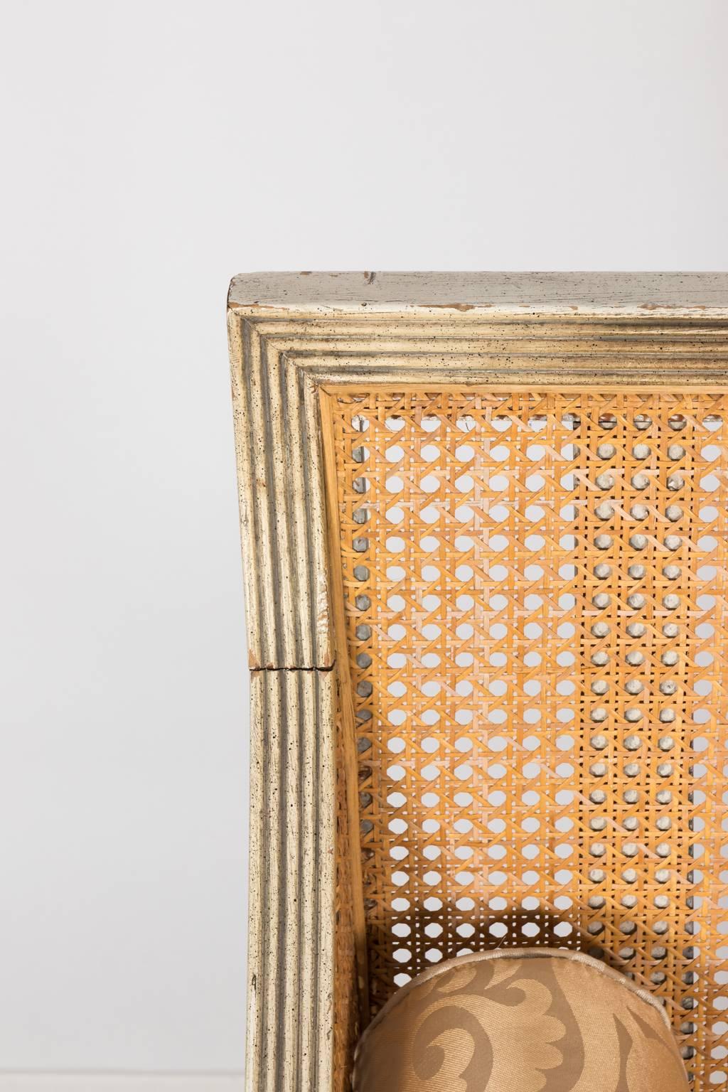 Cane Back Bench, circa 1960 2