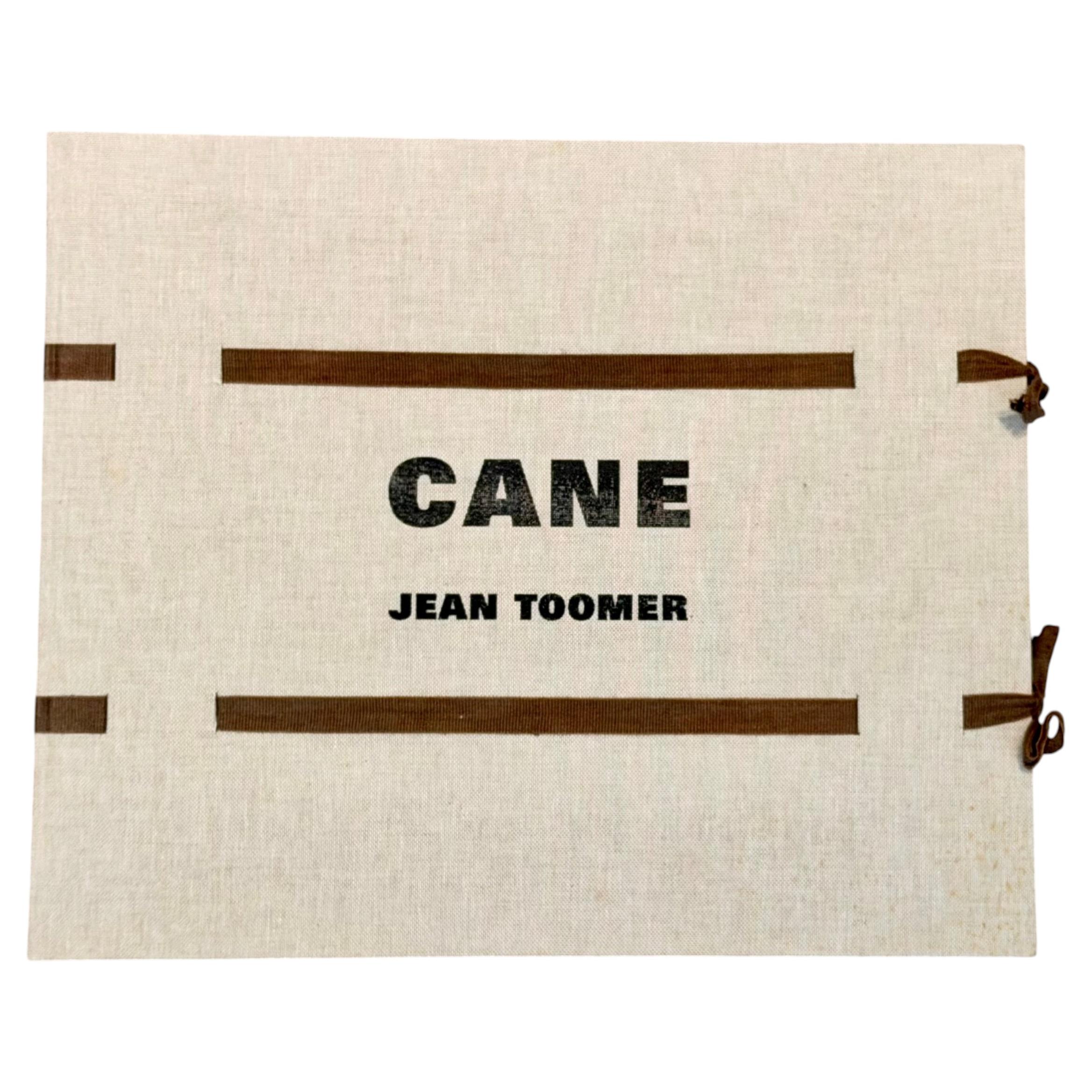 Cane by Jean Toomer Limited Edition # 287/400 with Woodcuts by Martin Puryear For Sale