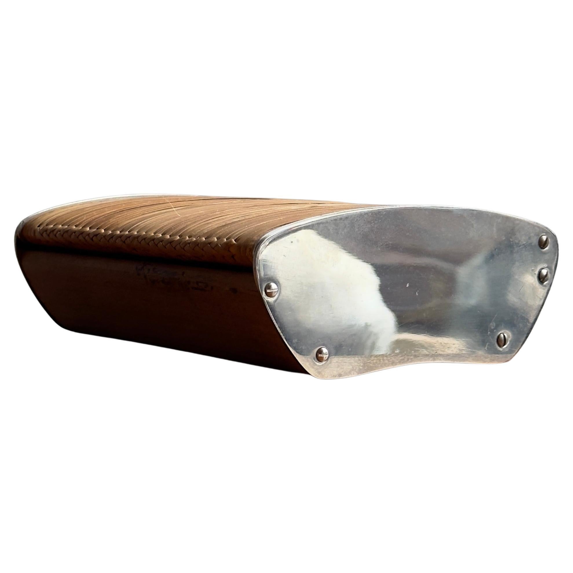 Cane Cigarette Box #3656 by Carl Auböck II, 1950s