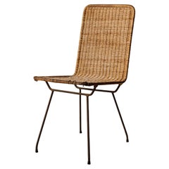 Cane Dining Chair by Carlo Hauner, 1950