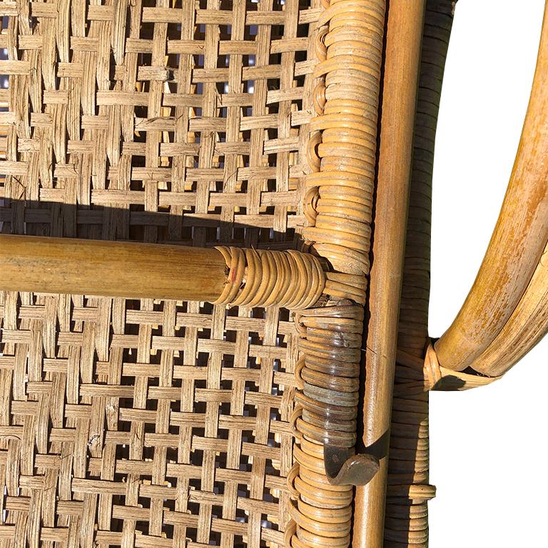 cane and bamboo chairs