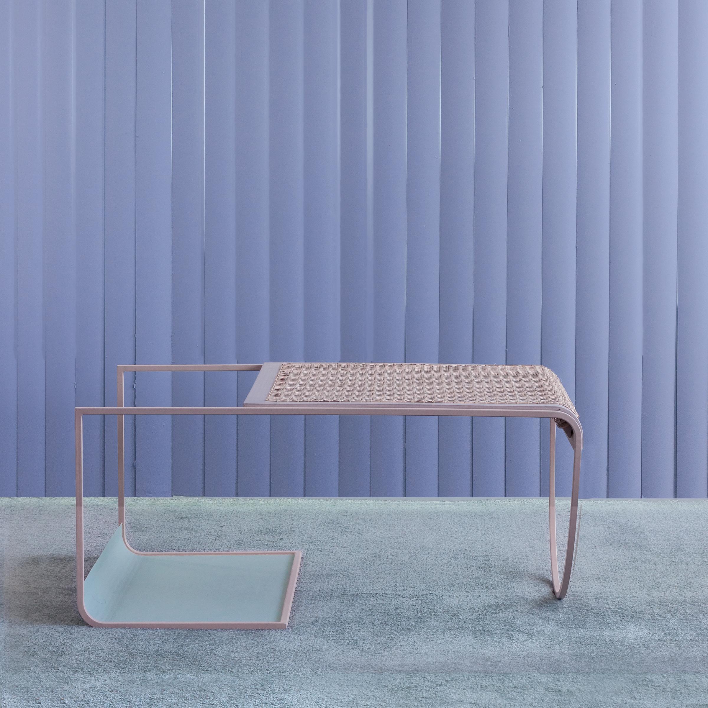 Moderne Table basse Cane SW par Soft-Geometry en vente