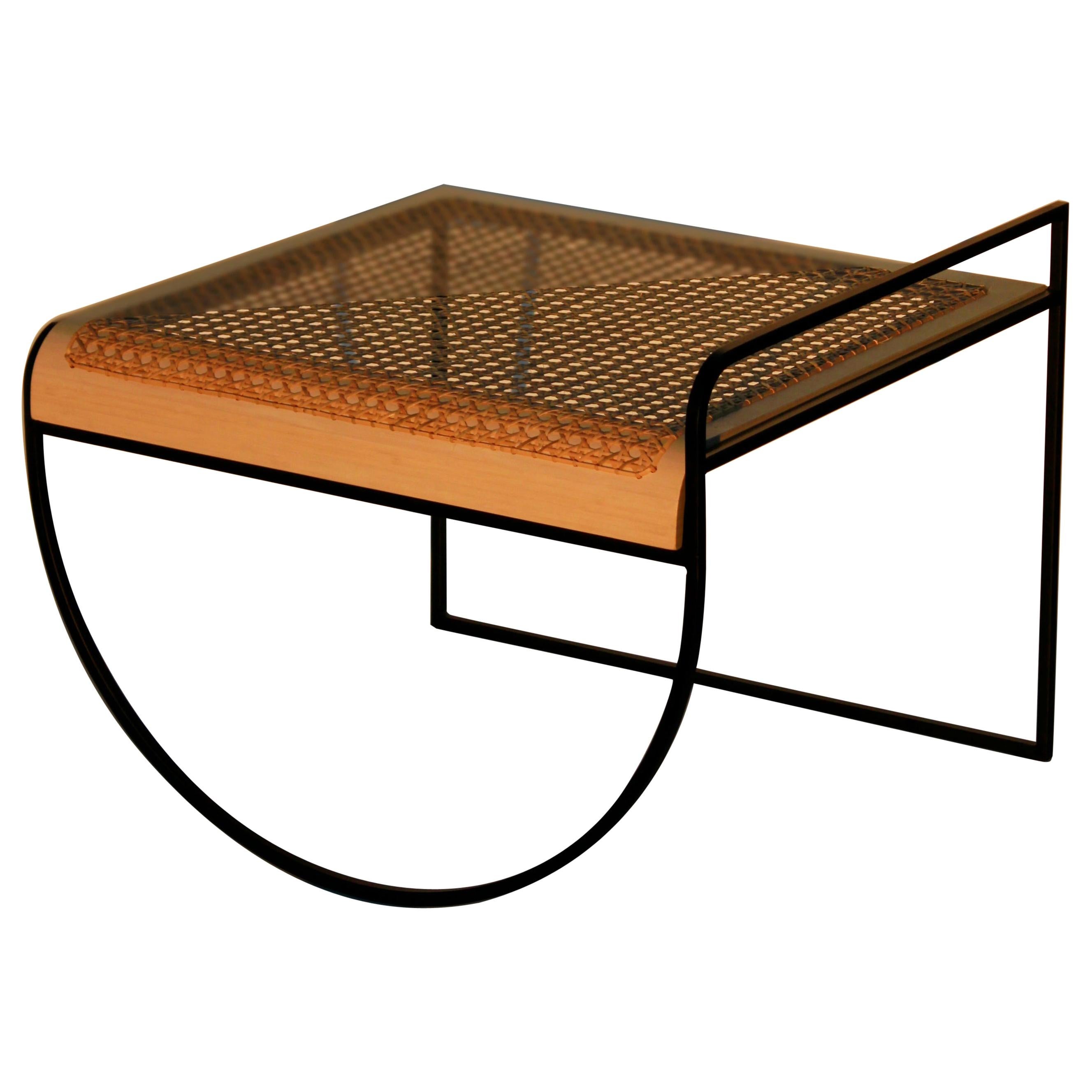 Cane SW Side Table by Soft-Geometry For Sale