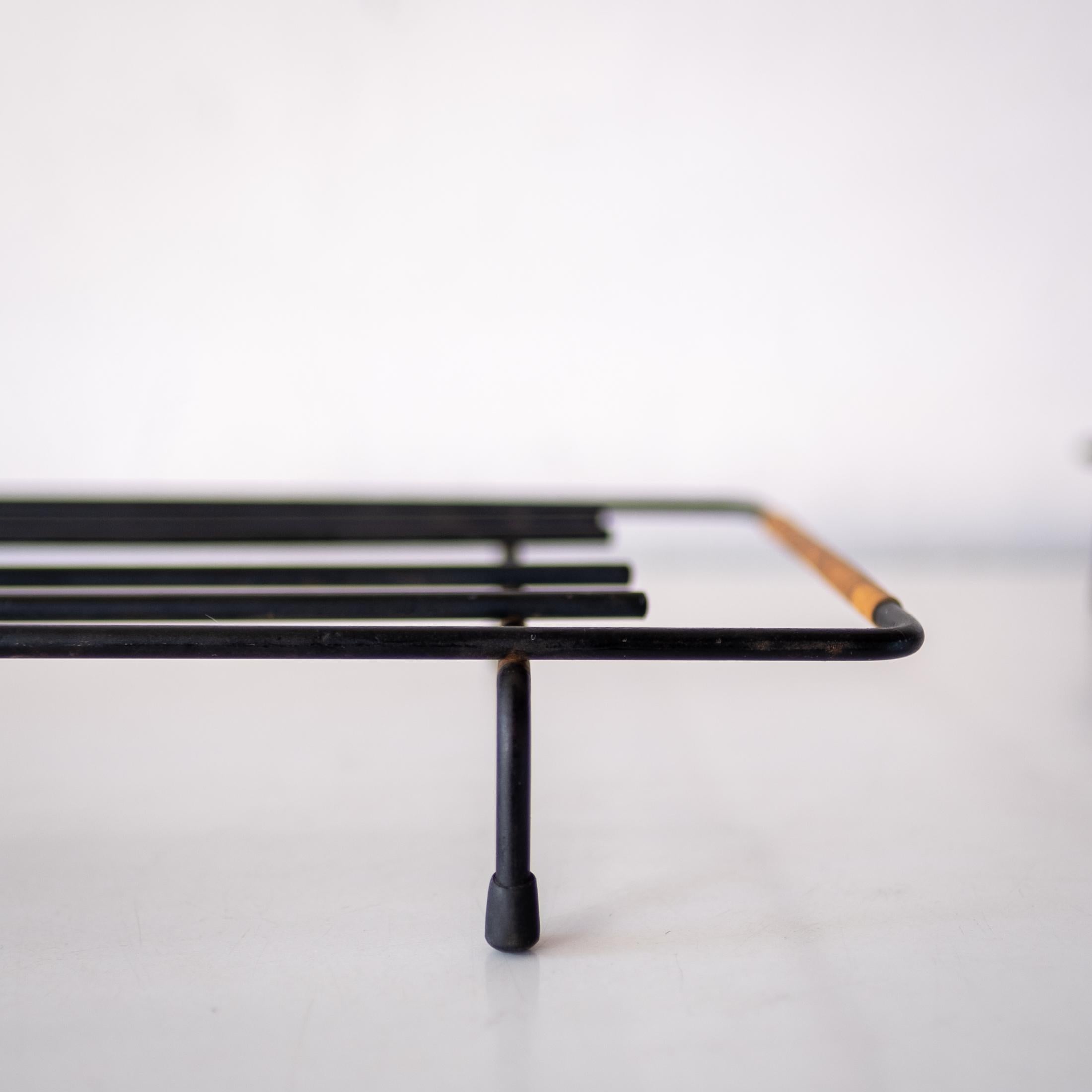 Danish Cane Wrapped Rack by Laurids Lonborg of Denmark