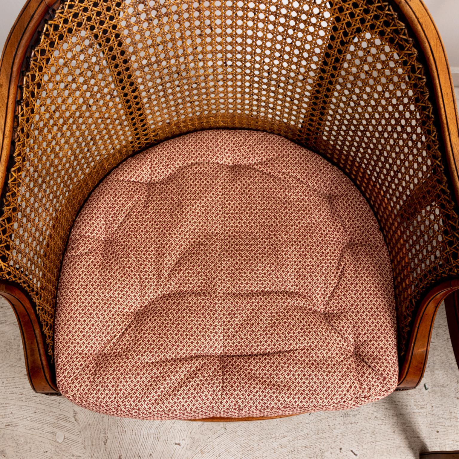 Caned Back Tub Chairs 2