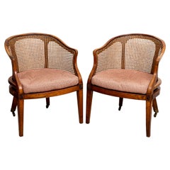 Caned Back Tub Chairs