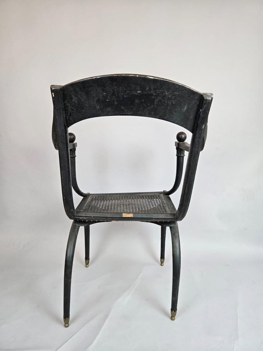 Legno Sedia a rotelle  di Jean Joseph Chapuis , inizio XIX secolo - Venduto singolarmente in vendita