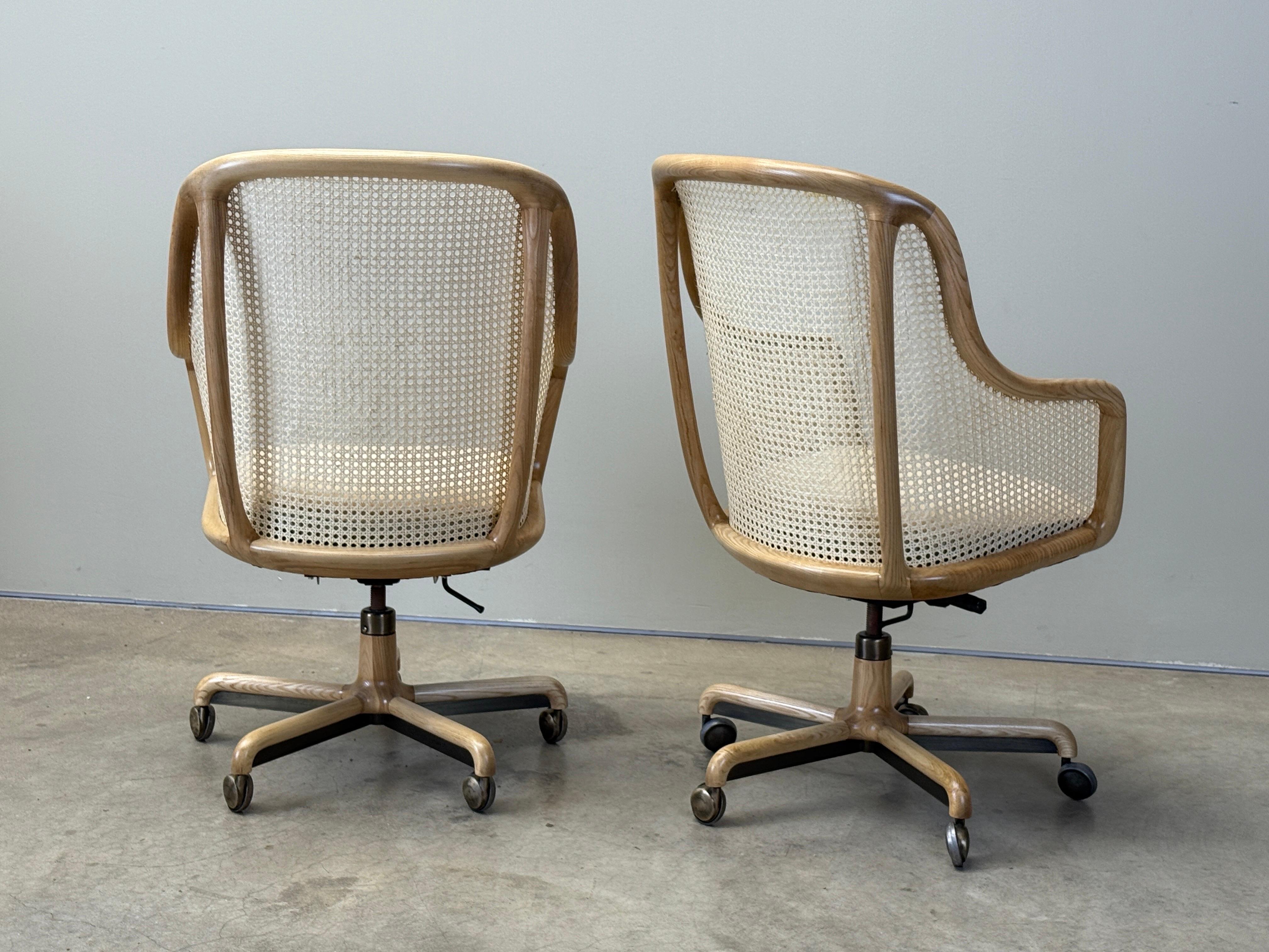 Caned Desk Chair by Ward Bennett im Angebot 8