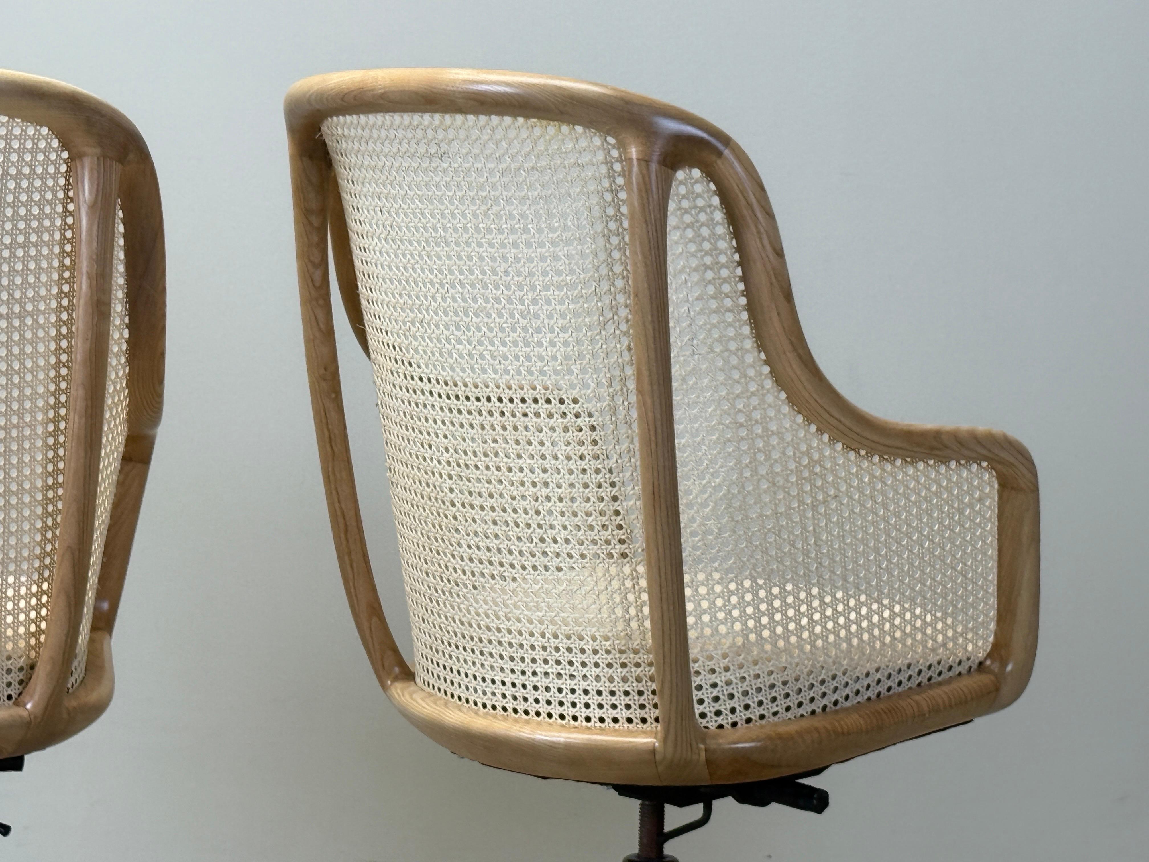 Caned Desk Chair by Ward Bennett im Angebot 12