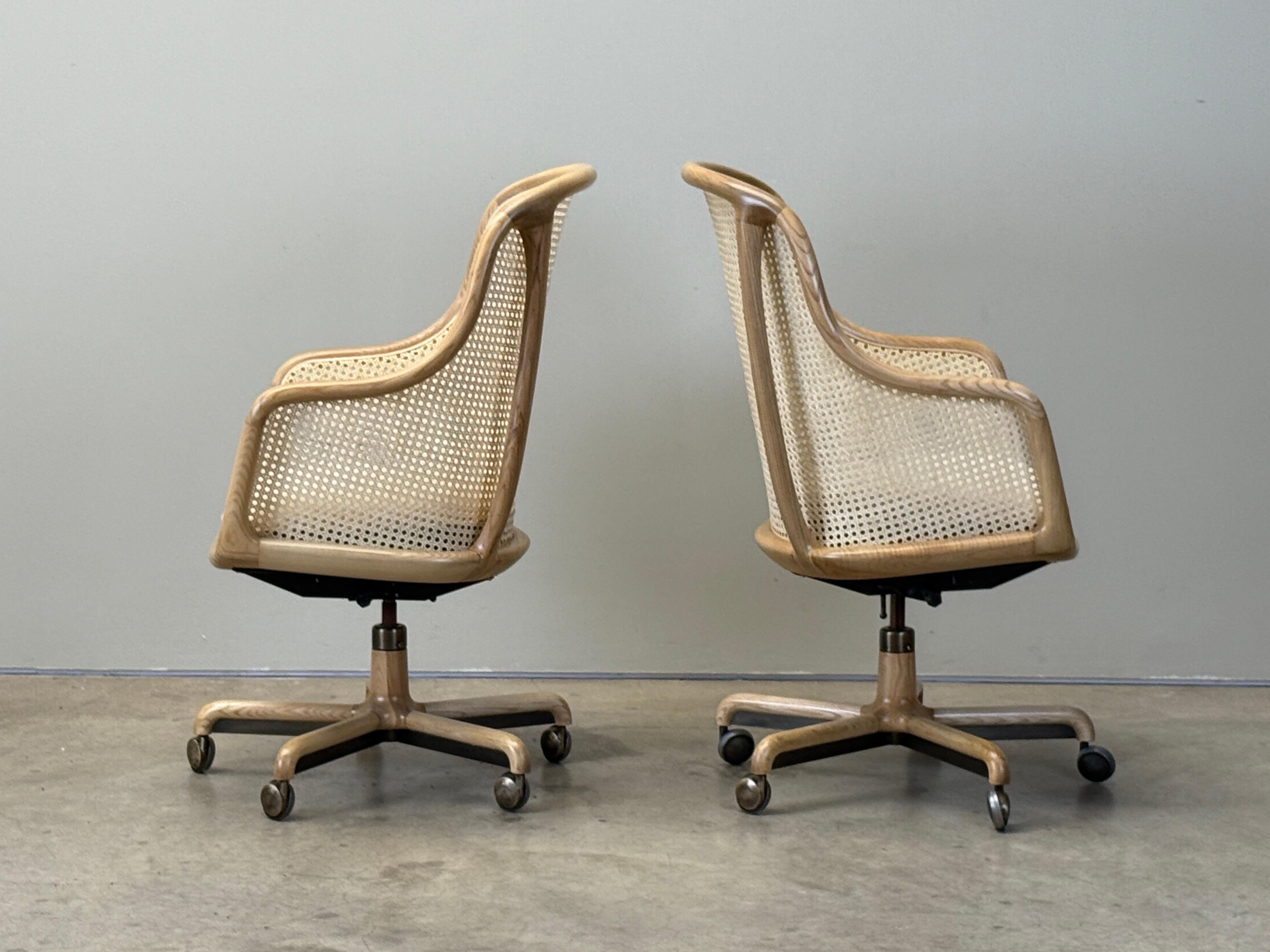 Caned Desk Chair by Ward Bennett im Angebot 13