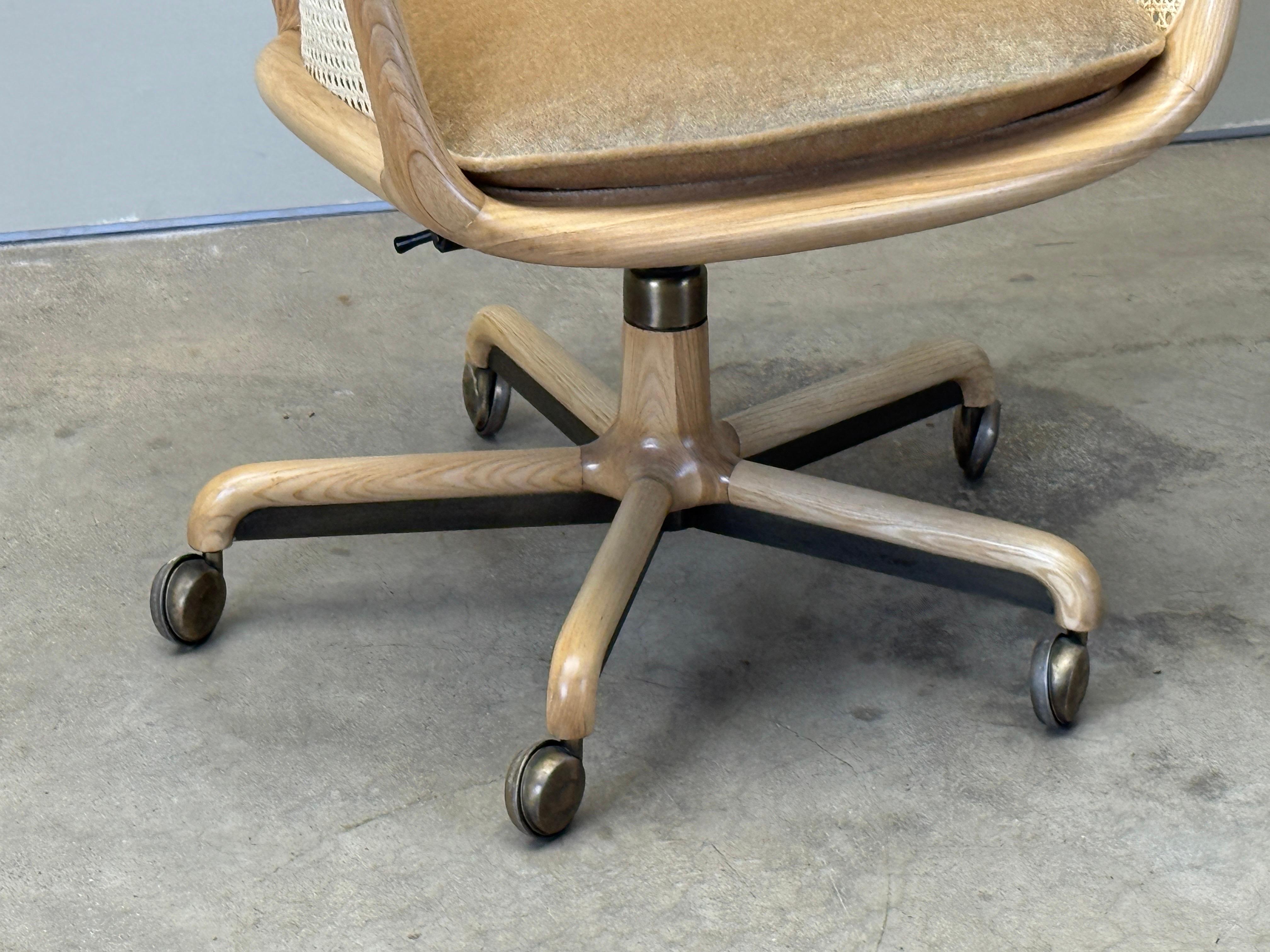 Caned Desk Chair by Ward Bennett im Angebot 4