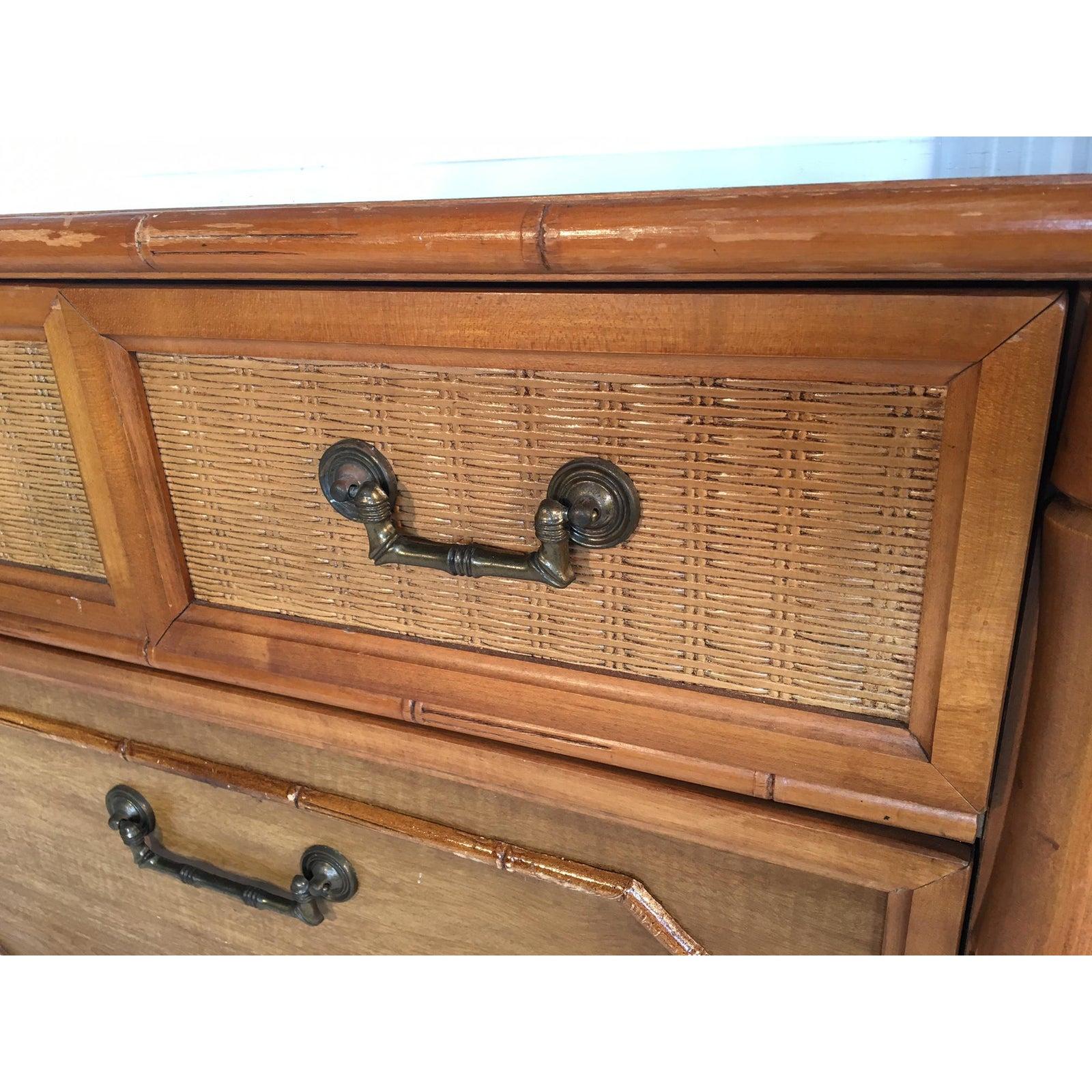 broyhill dresser 7 drawer