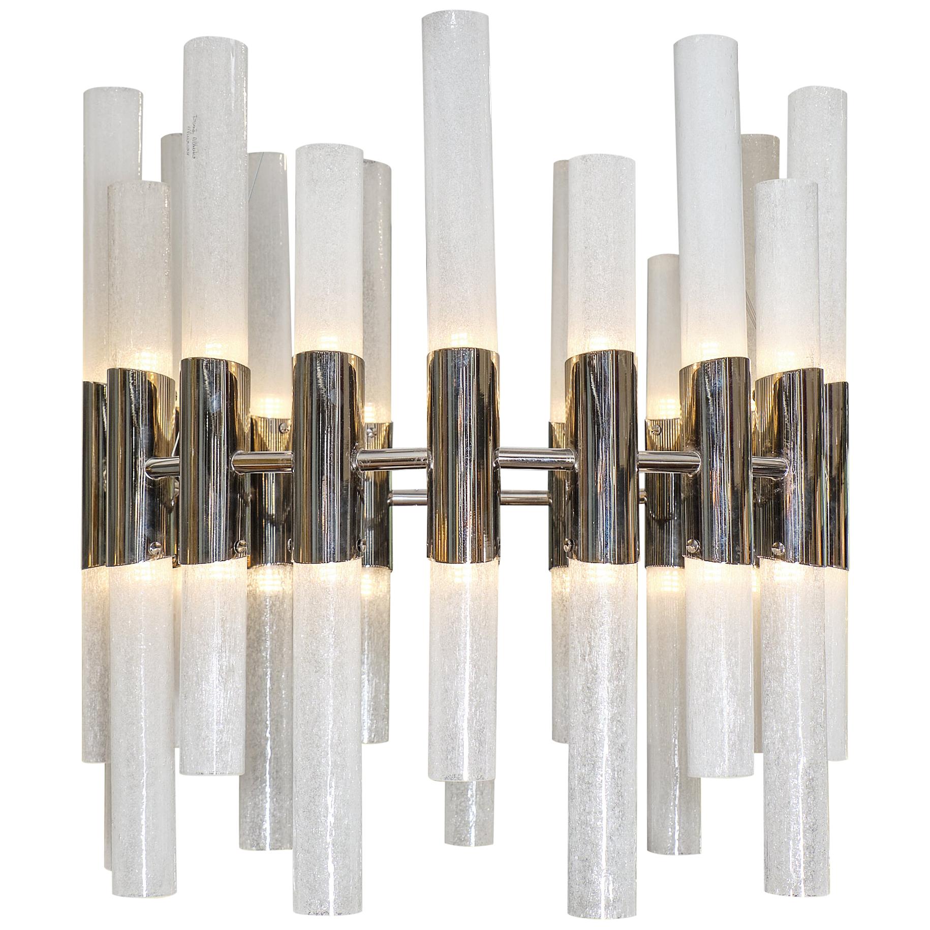 “Canele” Murano Glass Chandelier For Sale