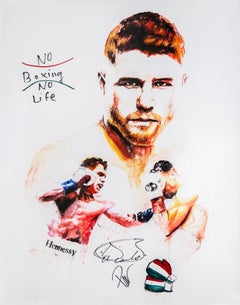 Canelo Alvarez, signierte Giclees