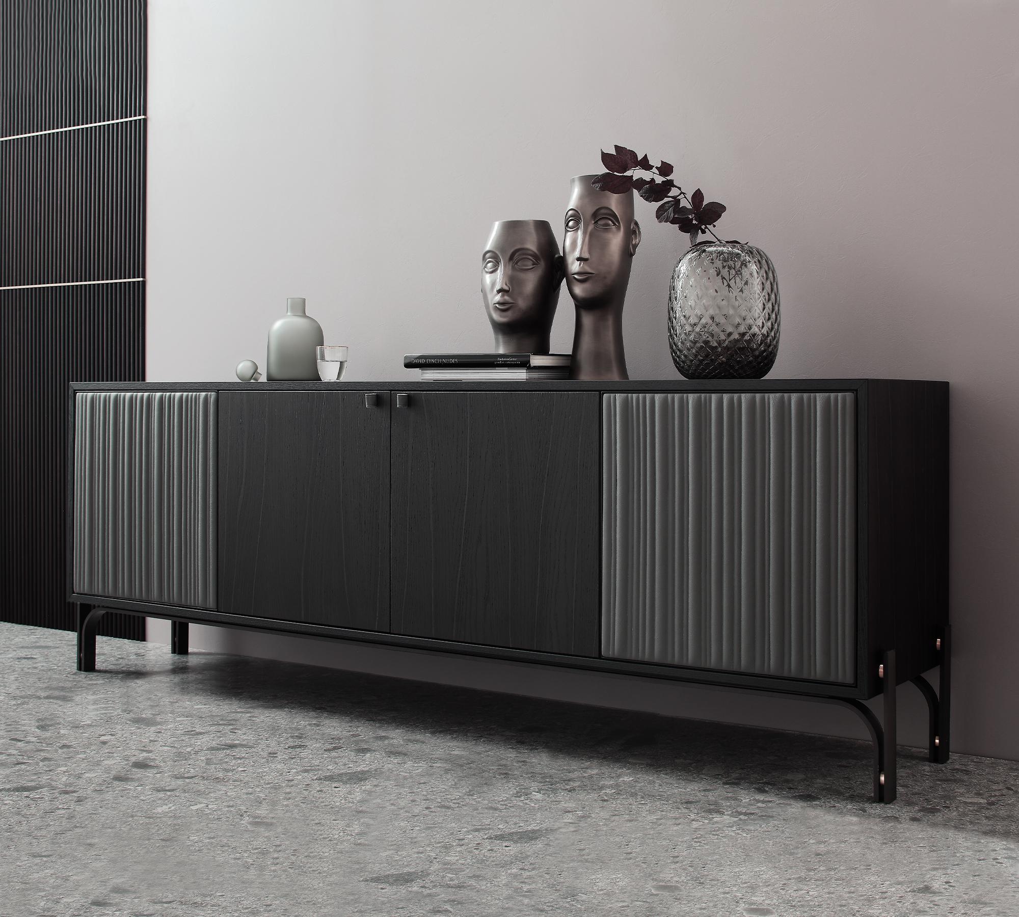 Cómoda Canette, cuatro puertas, de Morica Design Italiano en venta