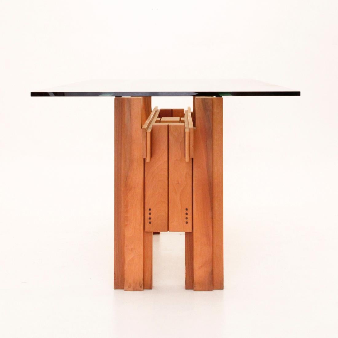 Cangrande Table, Franco Poli Brutalist for Bernini 3