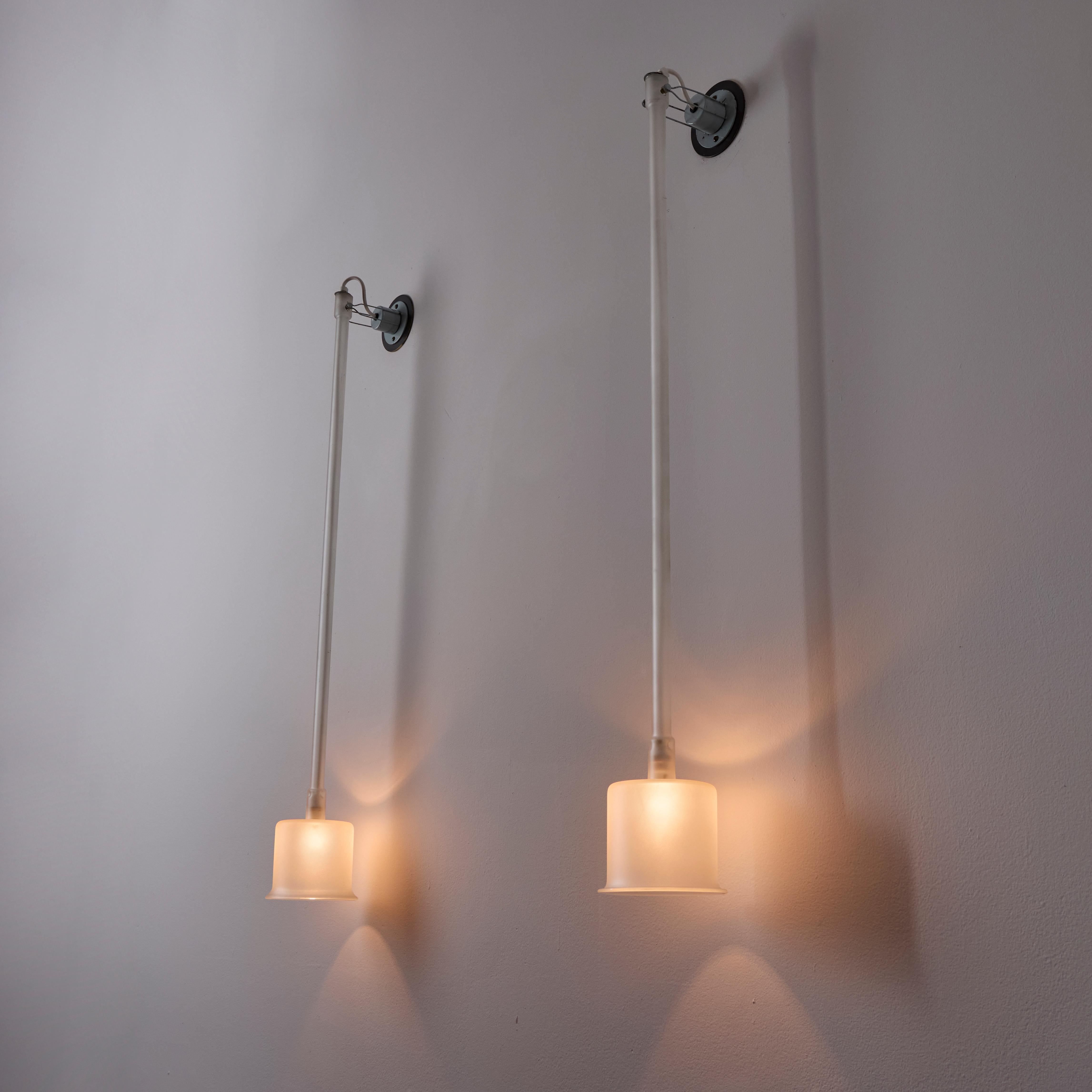 Canna Fiorita' Wand- oder Deckenleuchten von Castiglioni & Menghi für Fontana Arte (Messing) im Angebot