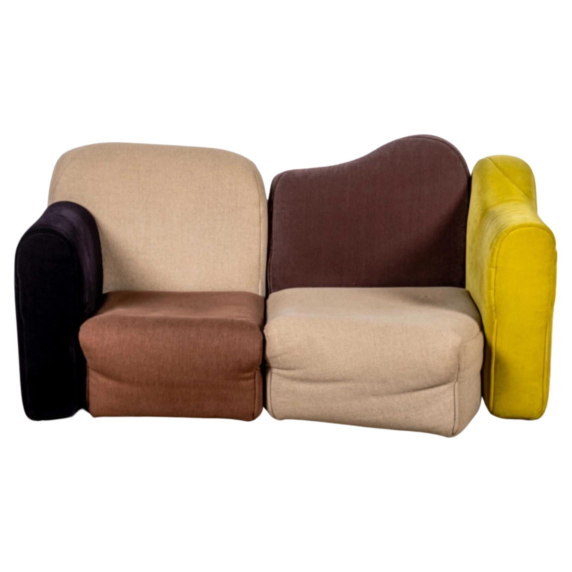 Cannaregio Modular Loveseat by Gaetano Pesce