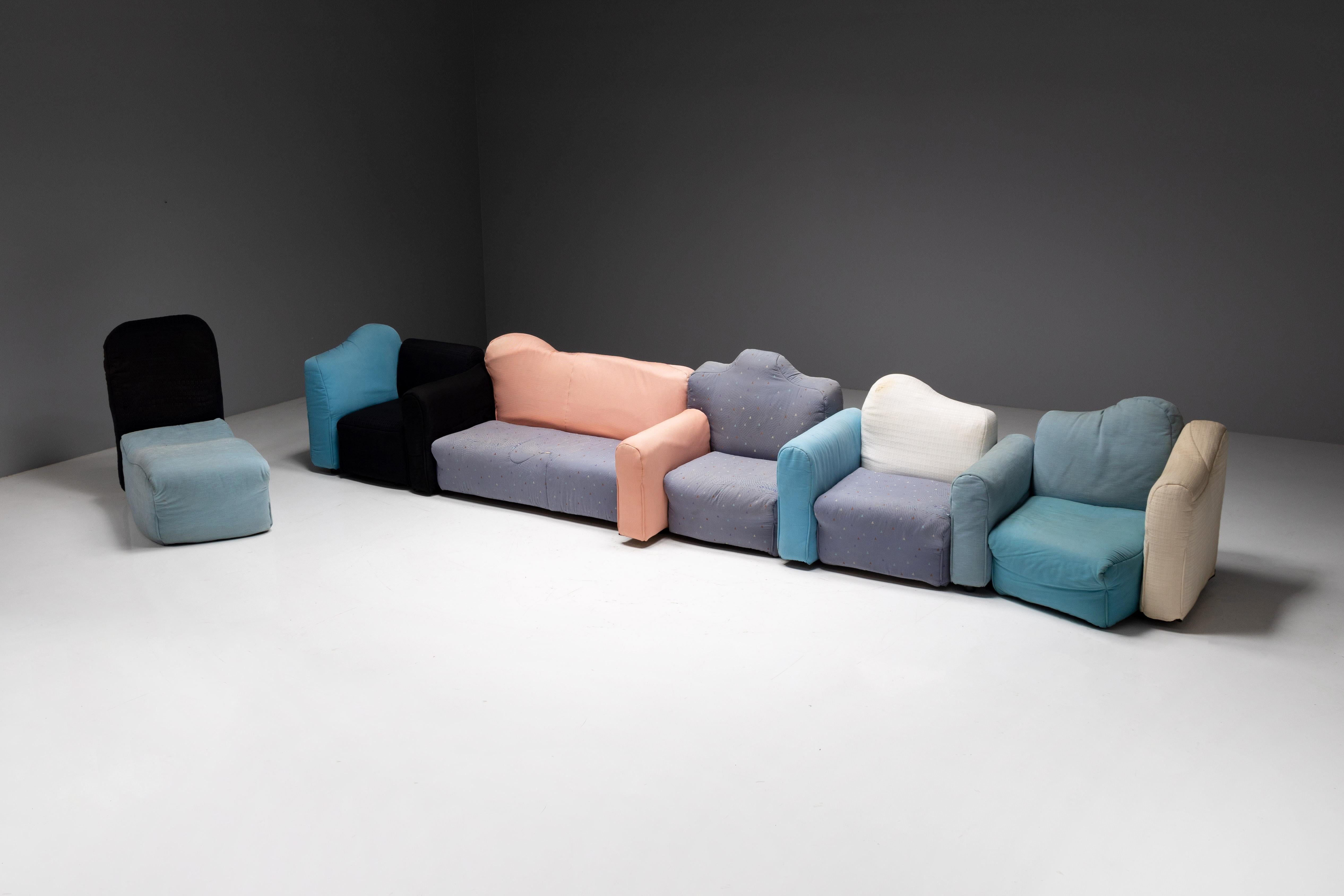 Modulares Sofa „Cannaregio“ von Gaetano Pesce für Cassina, Italien, 1980er Jahre (Italienisch) im Angebot